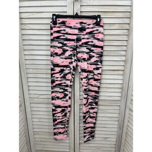 Lululemon Wunder Under Leggings 4 Pink Camo athletic Workout Pants